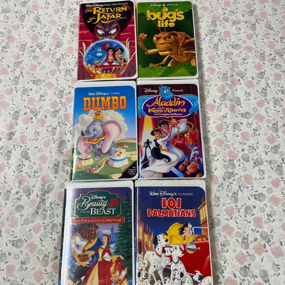 6 Disney VHS Tapes PLUS CHOICE of 1 More - Used - Picture 3 of 11